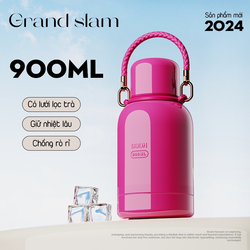 BÌNH GIỮ NHIỆT CAO CẤP GOOM 900ml VHANTEL