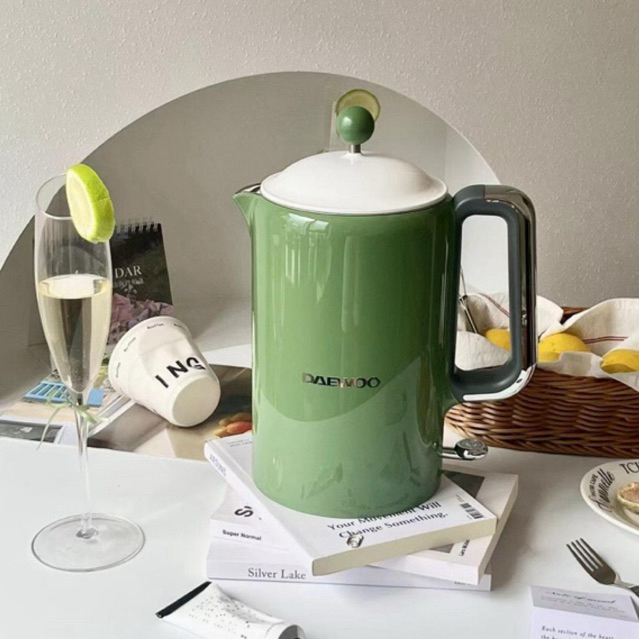 ẤM ĐUN NƯỚC GIỮ NHIỆT THÔNG MINH DAEWOO RETRO