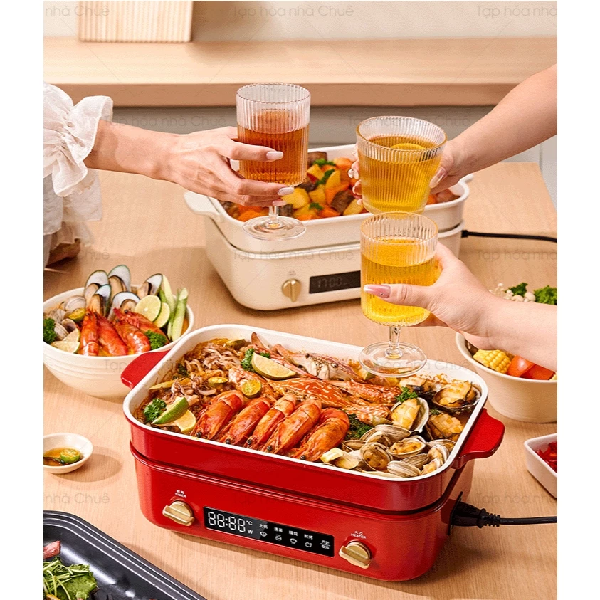 BẾP LẨU NƯỚNG ĐA NĂNG BRUNO DIGITAL