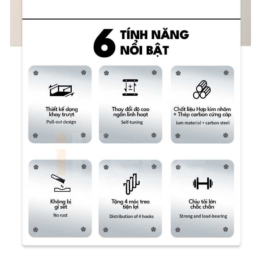 [iKEDE] KỆ ĐỂ NỒI CƠM ĐIỆN, LÒ VIBA 2 TẦNG KHAY TRƯỢT, NGĂN KÉO CAO CẤP KỆ BẾP THÔNG MINH