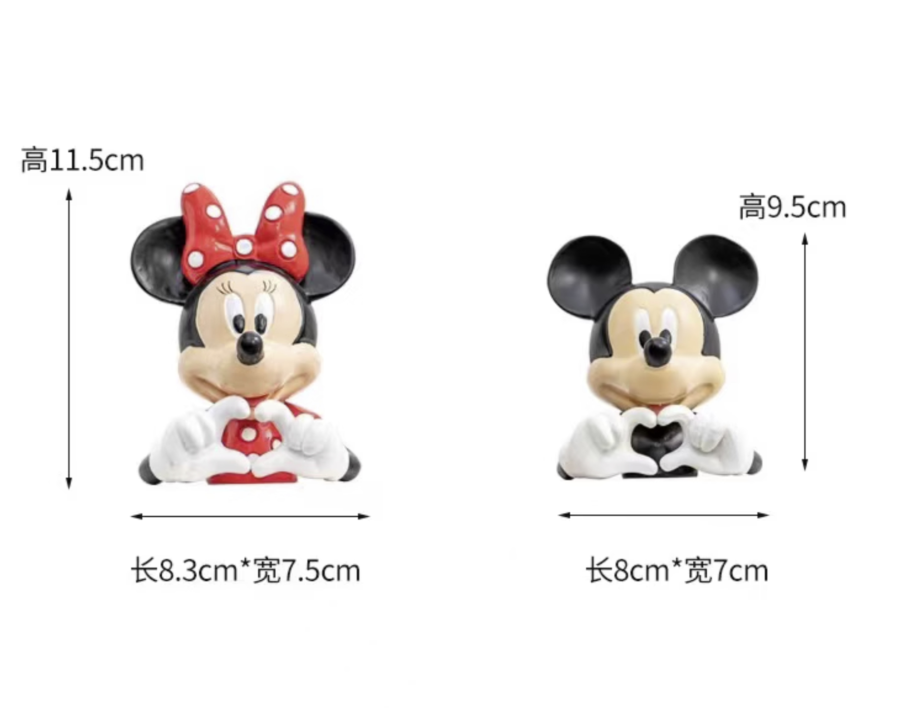 [Có sẵn] [Ảnh thật] TƯỢNG DECOR MICKEY MOUSE ỐNG TIẾT KIỆM ĐẦU MICKEY