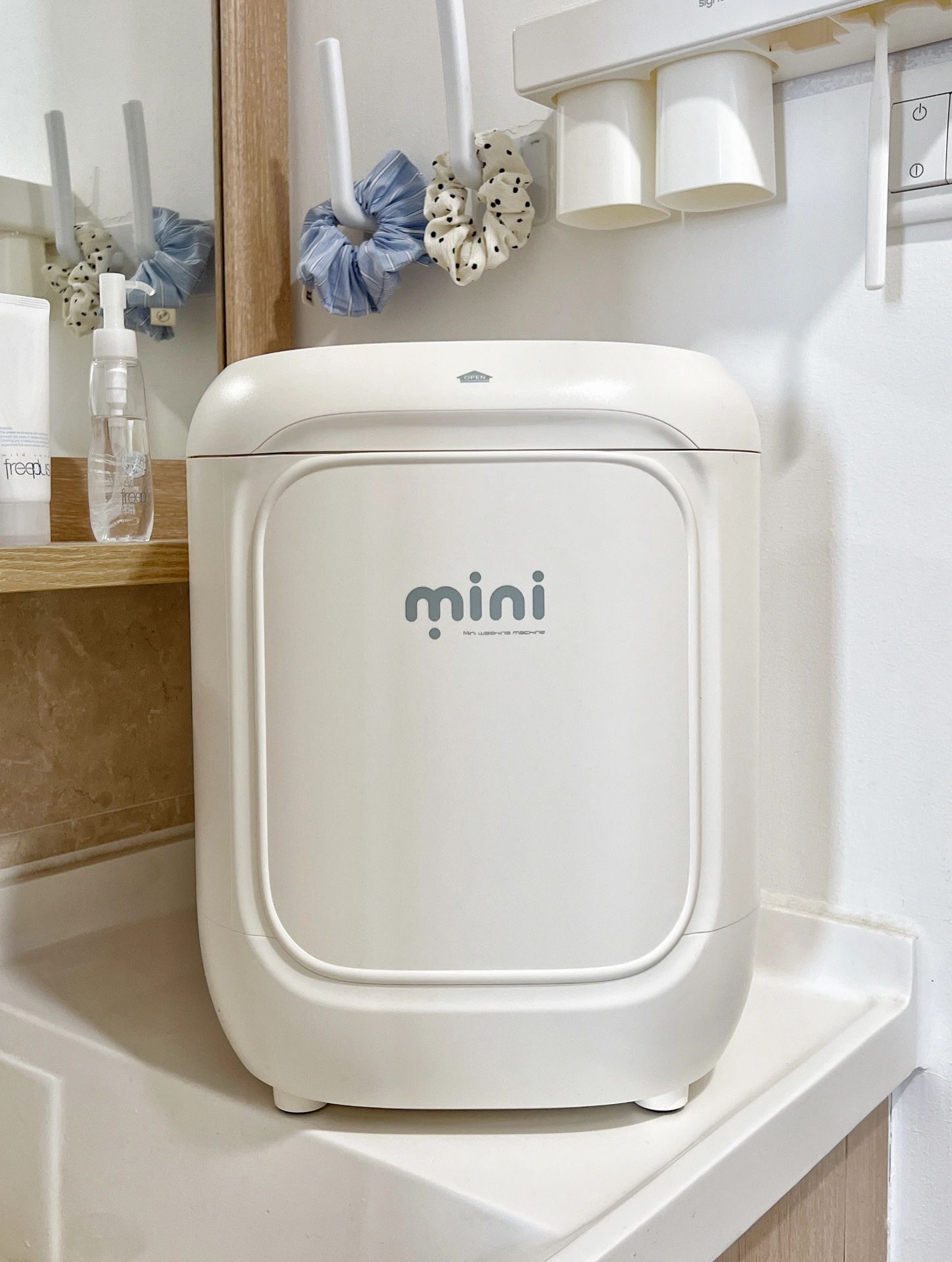 MÁY GIẶT ĐỒ LÓT MINI TỰ ĐỘNG GIẶT XẢ SẤY KHÔ GIẶT NƯỚC NÓNG KHỬ KHUẨN DAEWOO 7L