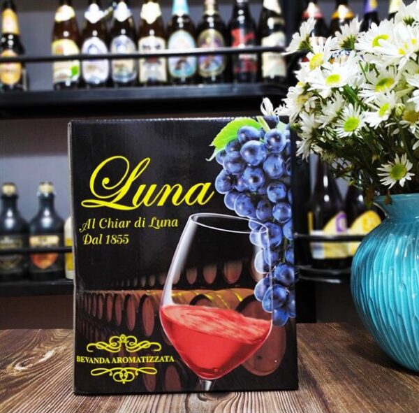 Rượu vang bịch ngọt Luna Dal 1855 Ý 3L Mai Long Mart