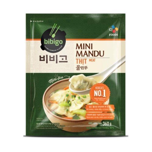 Bánh xếp Mini Mandu nhân thịt CJ Foods 360g