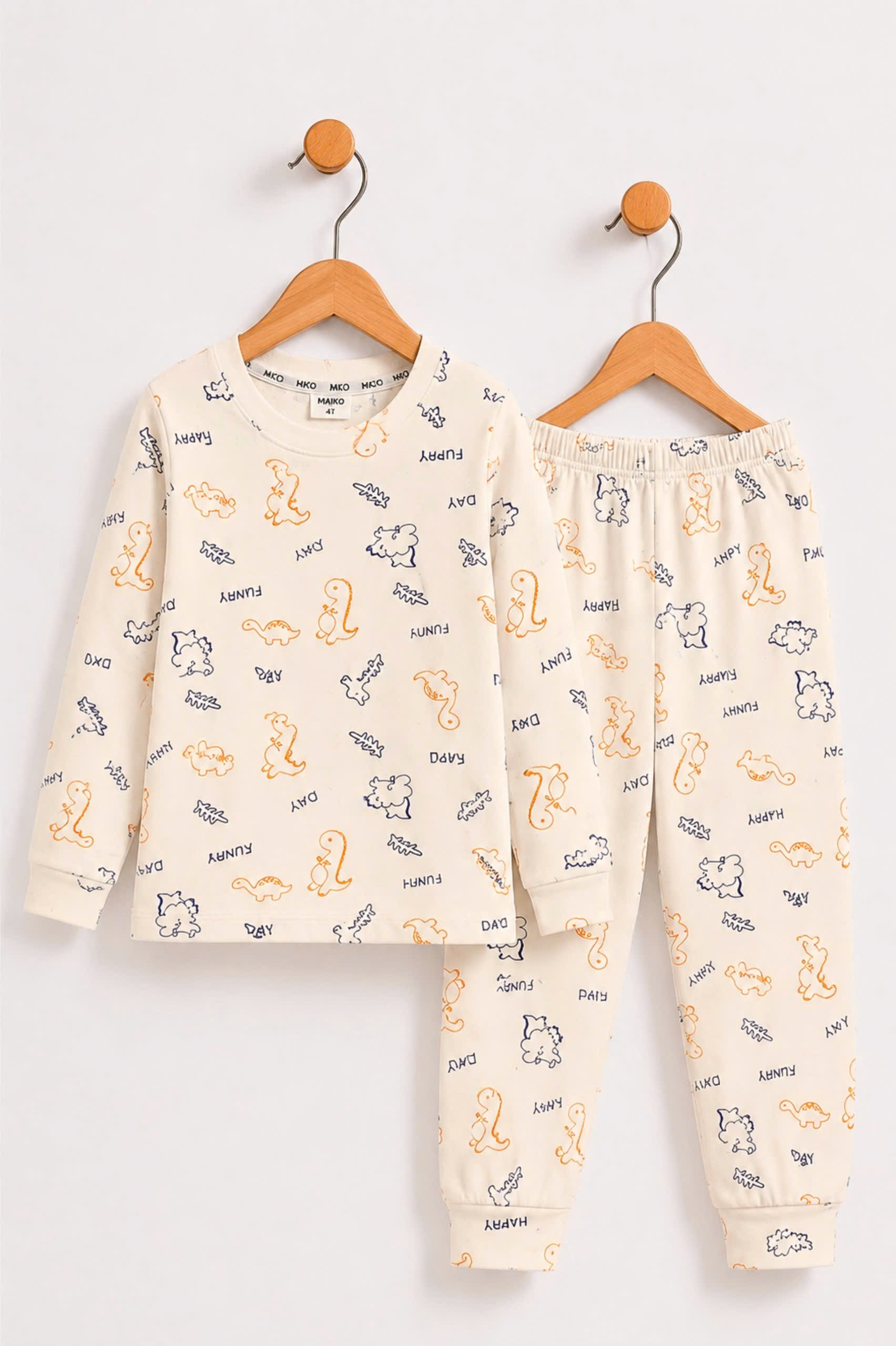 BỘ COTTON DÀI TAY BÉ TRAI 4-14 TUỔI