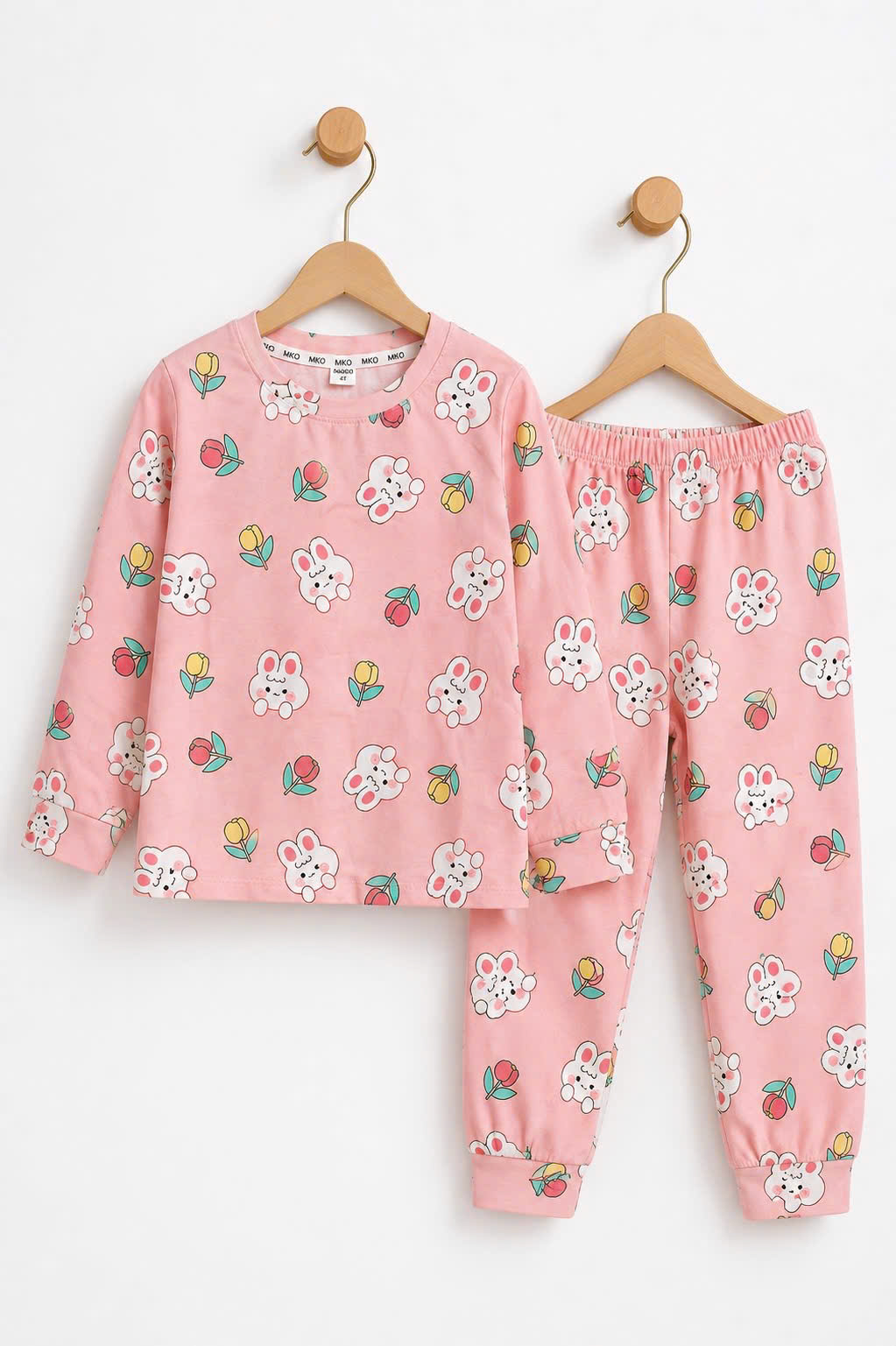 BỘ DÀI TAY COTTON 4 CHIỀU BÉ GÁI 4-14 TUỔI 