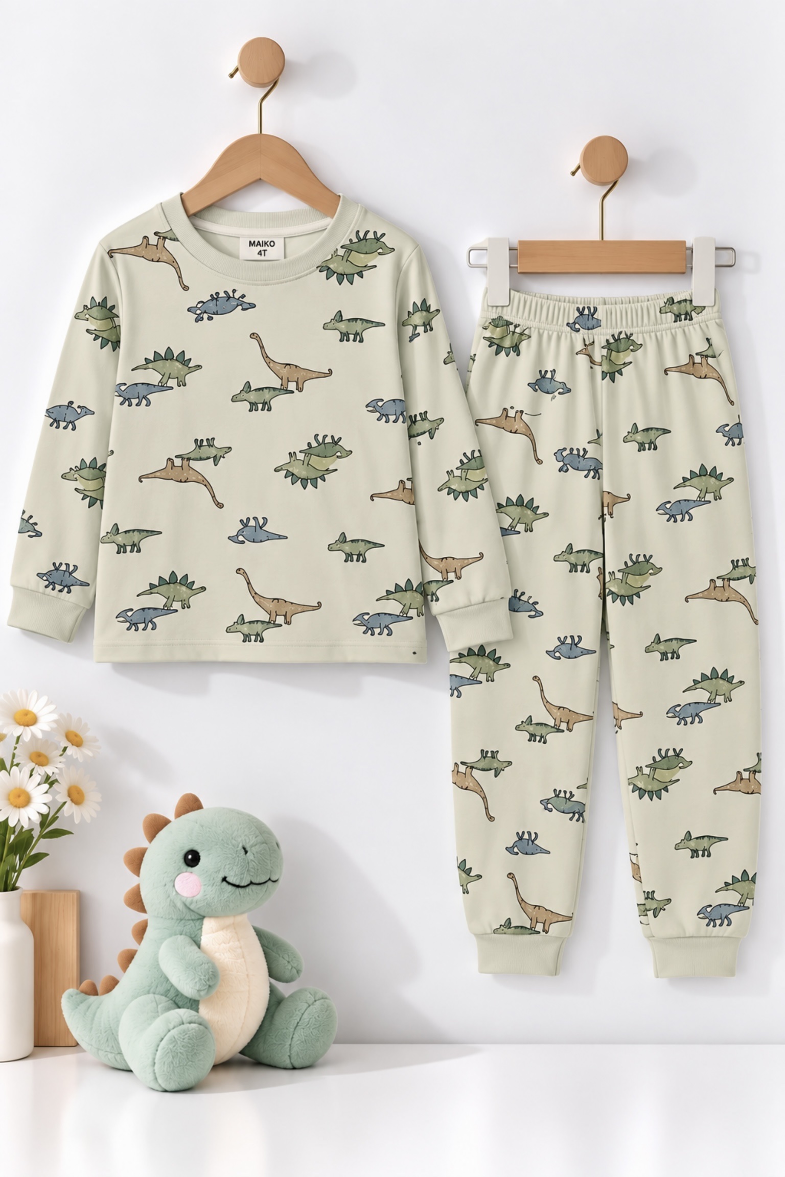 BỘ COTTON DÀI TAY BÉ TRAI 4-14 TUỔI