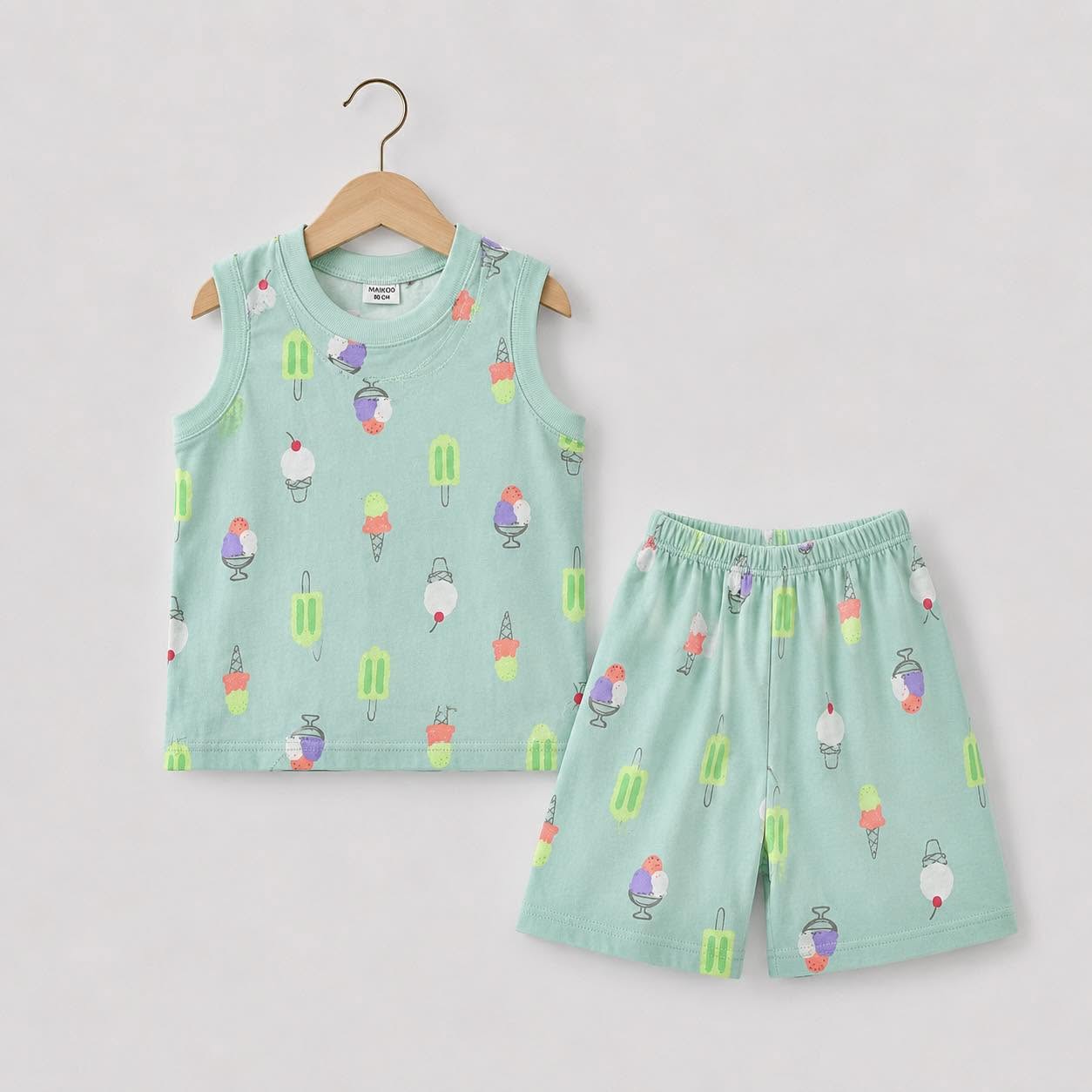 [COMBO 3 BỘ] COTTON 3 LỖ BÉ GÁI 1-5 TUỔI
