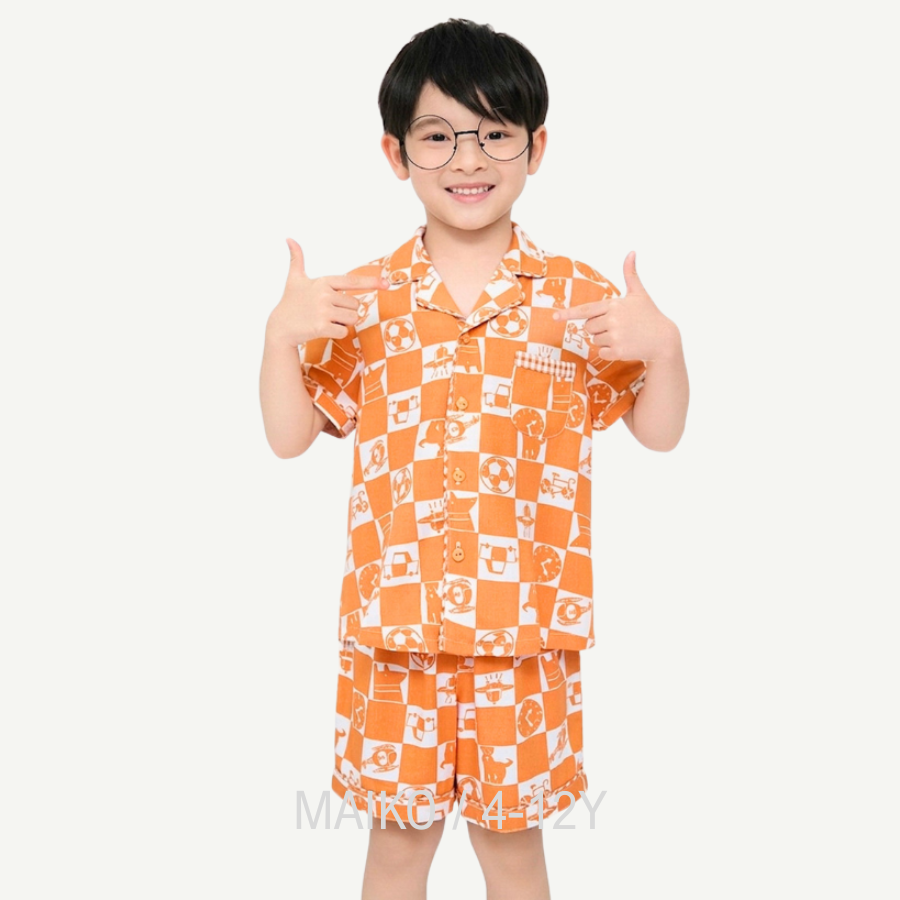 BỘ LANH BÉ TRAI QUẦN ĐÙI ÁO CỘC TAY