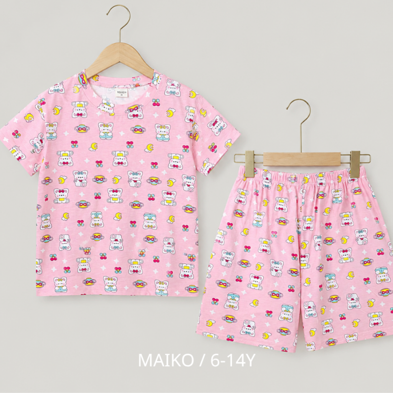 BỘ CỘC TAY COTTON 4 CHIỀU BÉ GÁI 6-14 TUỔI (NHIỀU HỌA TIẾT)
