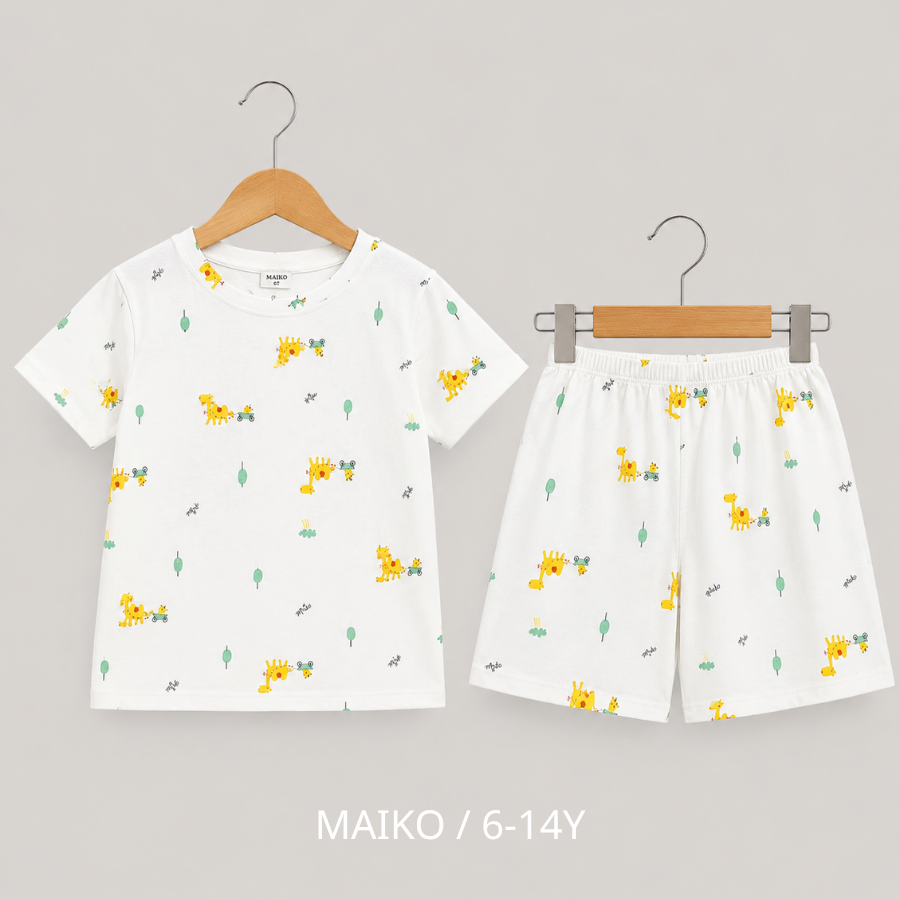 BỘ CỘC TAY COTTON BÉ TRAI 6-14 TUỔI