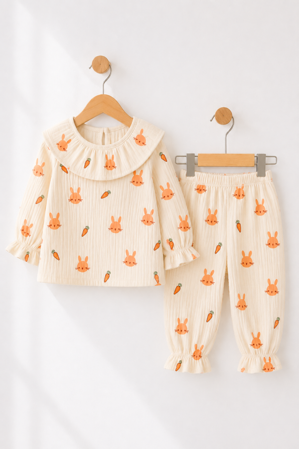 BỘ XÔ DÀI TAY HÀN QUỐC CHO BÉ GÁI 1-5Y