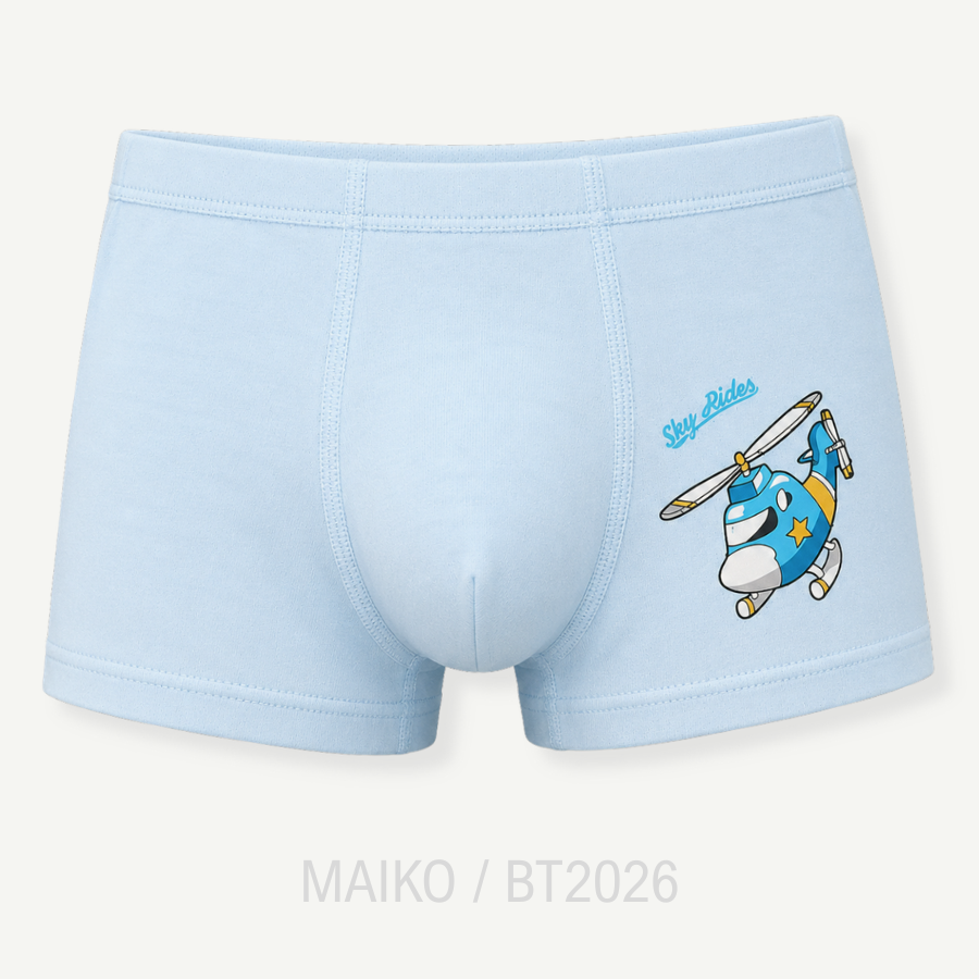 QUẦN SỊP ĐÙI COTTON BÉ TRAI 3-11 TUỔI