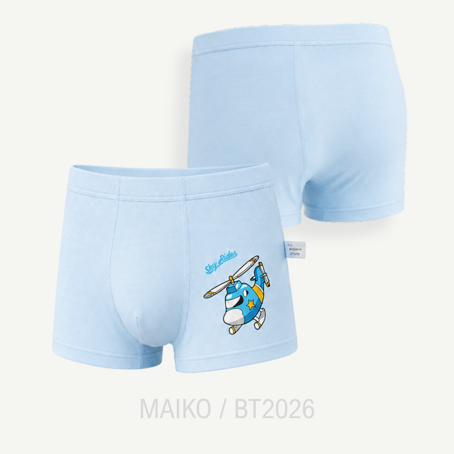 QUẦN SỊP ĐÙI COTTON BÉ TRAI 3-11 TUỔI
