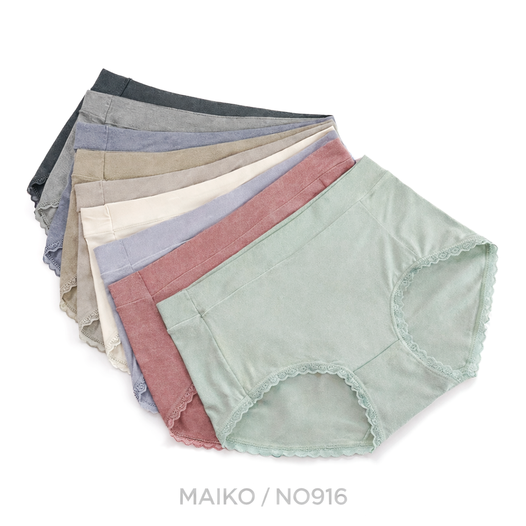 QUẦN LÓT NỮ COTTON SỢI TRE VIỀN REN FREESIZE 48-65kg