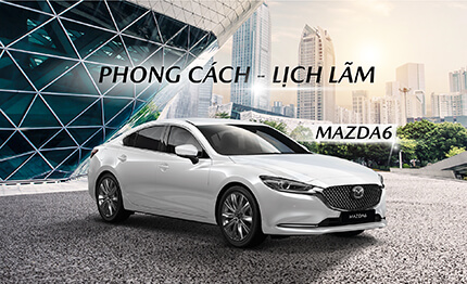 MAZDA6 - SEDAN NHẬT CHINH PHỤC NGƯỜI DÙNG BẰNG CÔNG NGHỆ