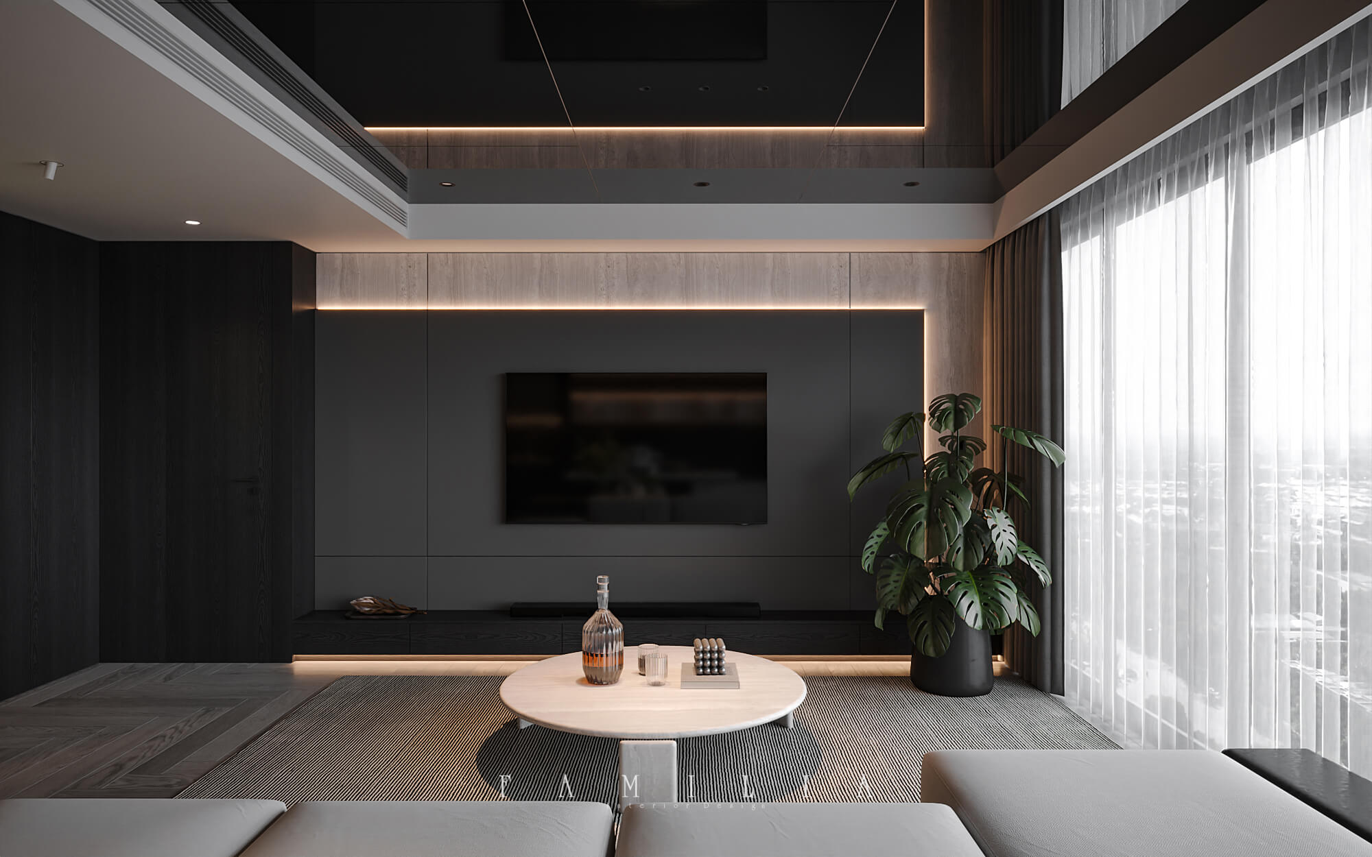 Thiết Kế Căn Hộ Với Phong Thái Lịch Lãm Tại The Matrix One 100sqm