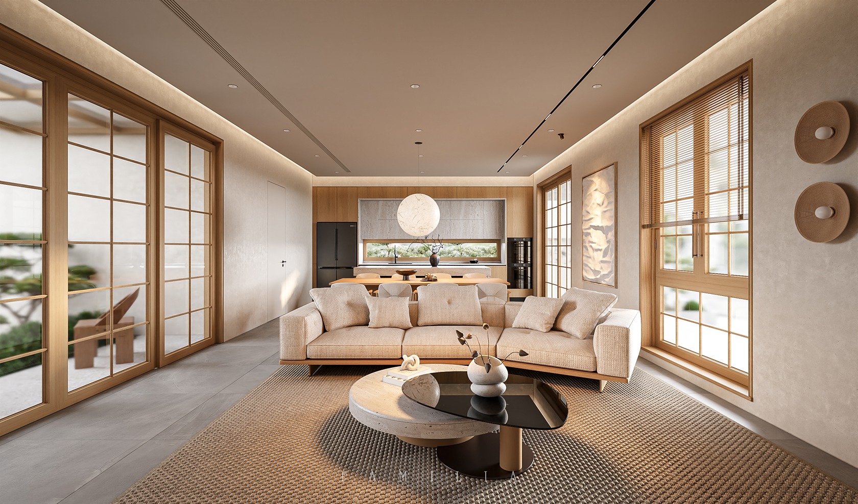 Thiết Kế Nội Thất Nhà Vườn Phú Thọ 150sqm - Chạm Đến Sự An Yên