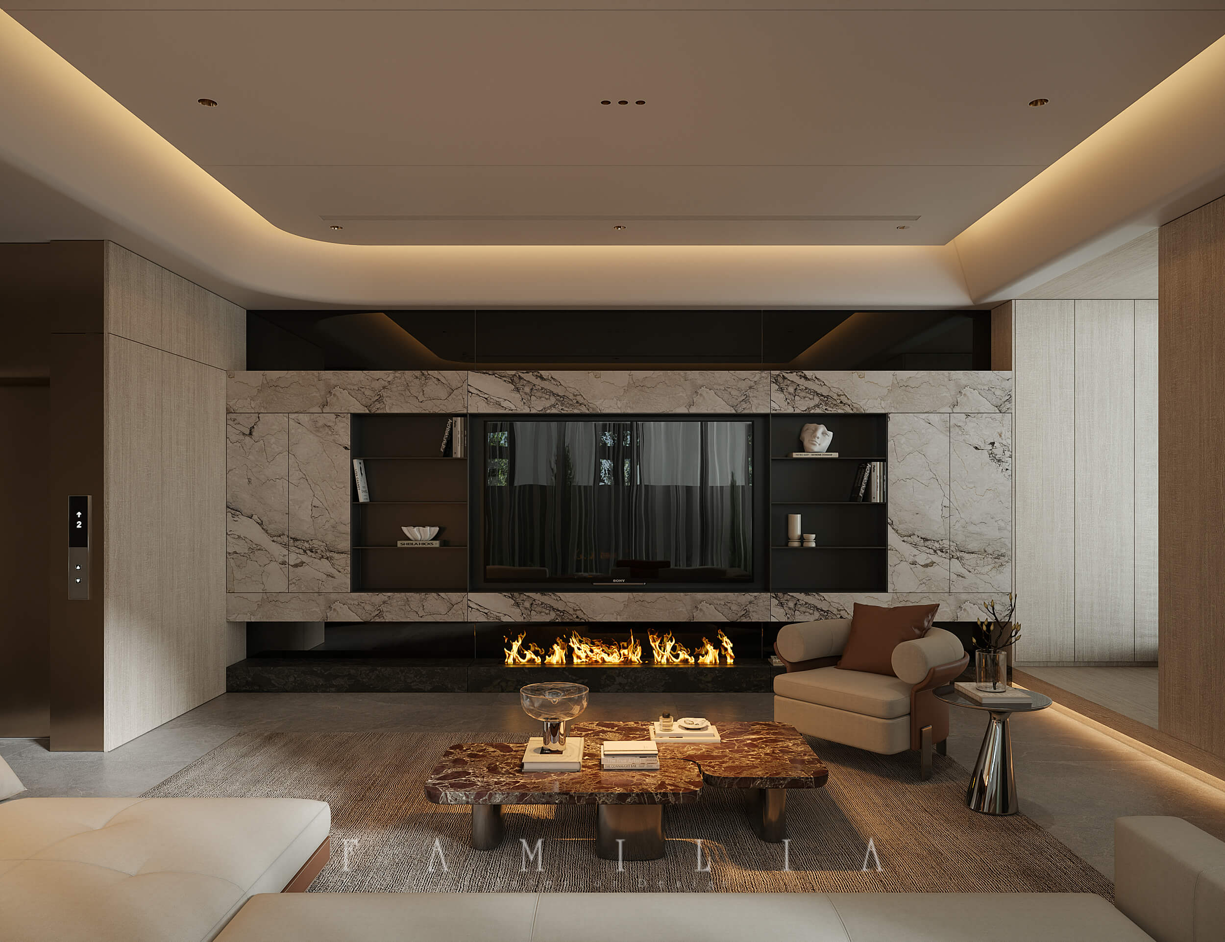 Thiết kế Nội Thất Căn Liền Kề Tại Tiểu Khu Ngọc Trai Vinhomes Ocean Park 250sqm - Mr Duy