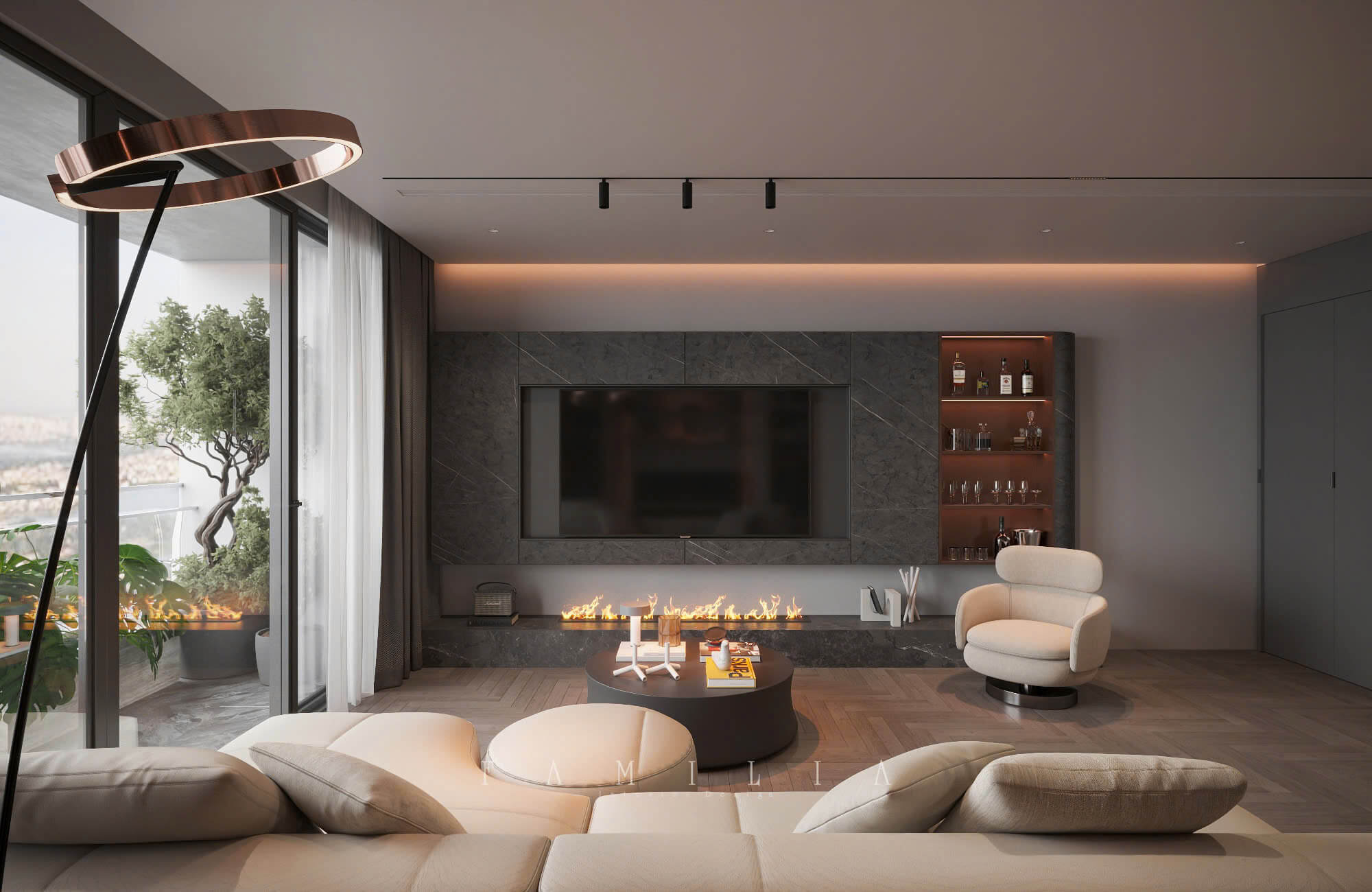 Thiết Kế Nội Thất Căn Hộ Heritage Westlake 144sqm