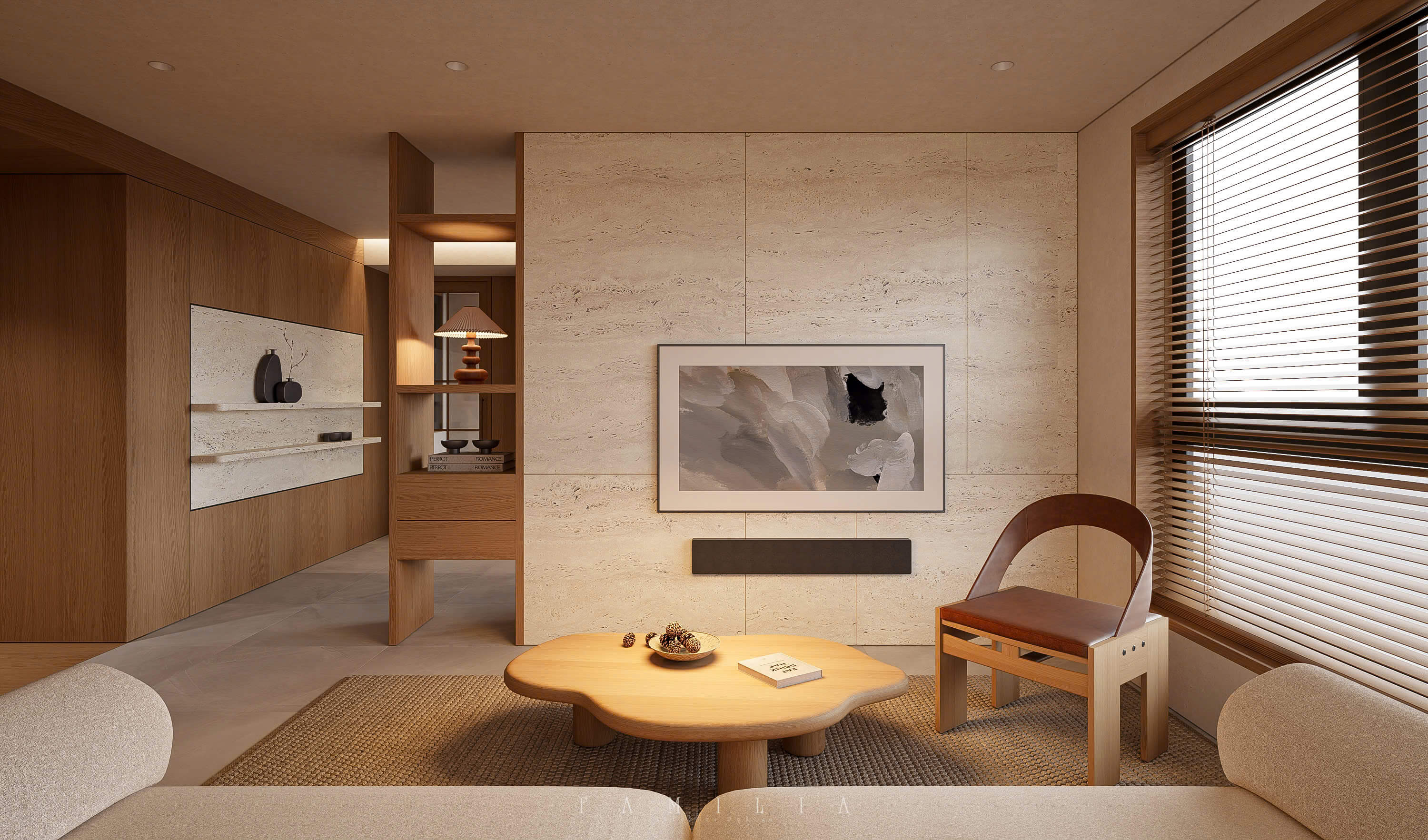 Thiết Kế Nội Thất Căn Hộ Golden Palm 63sqm