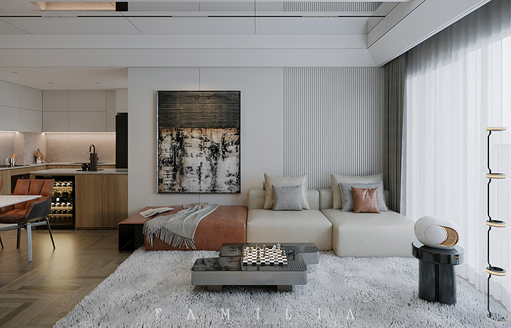 THIẾT KẾ NỘI THẤT CĂN HỘ BRG DIAMOND RESIDENCE 145m2