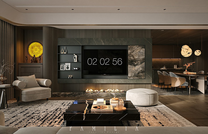 THIẾT KẾ NỘI THẤT CĂN HỘ BRG DIAMOND RESIDENCE 144sqm