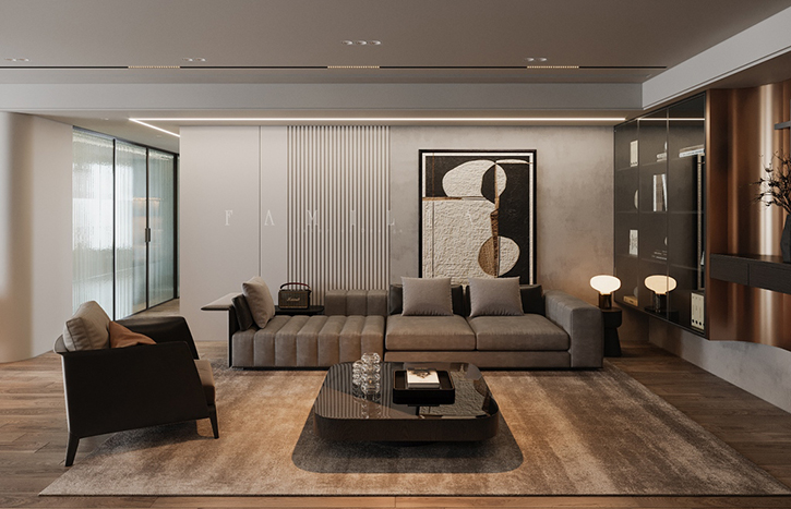 THIẾT KẾ NỘI THẤT CĂN HỘ GREEN PEARL 139sqm
