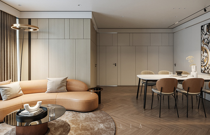 THIẾT KẾ NỘI THẤT CĂN HỘ VINHOMES WEST POINT 122sqm