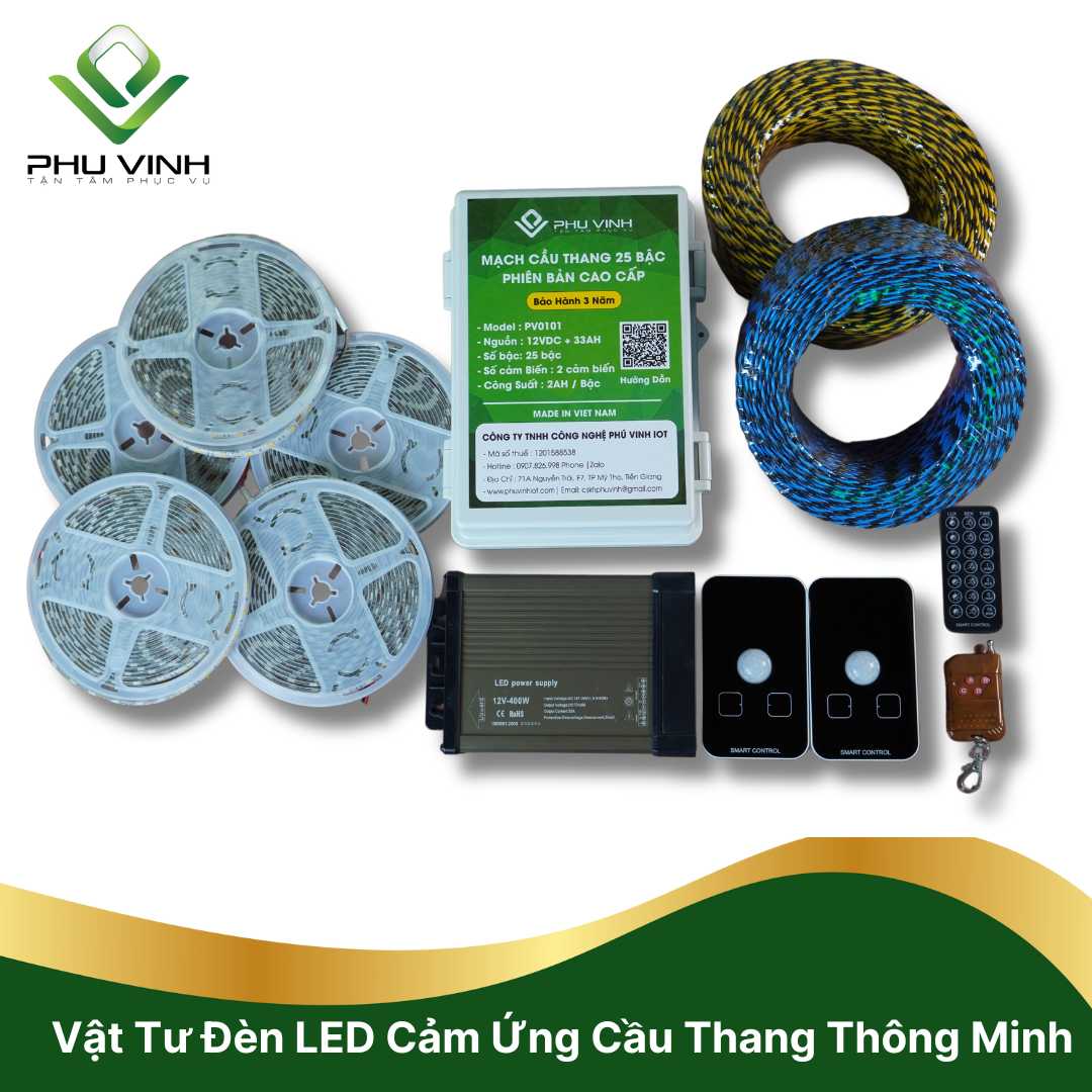 Đèn Cảm Ứng Cầu Thang Thông Minh