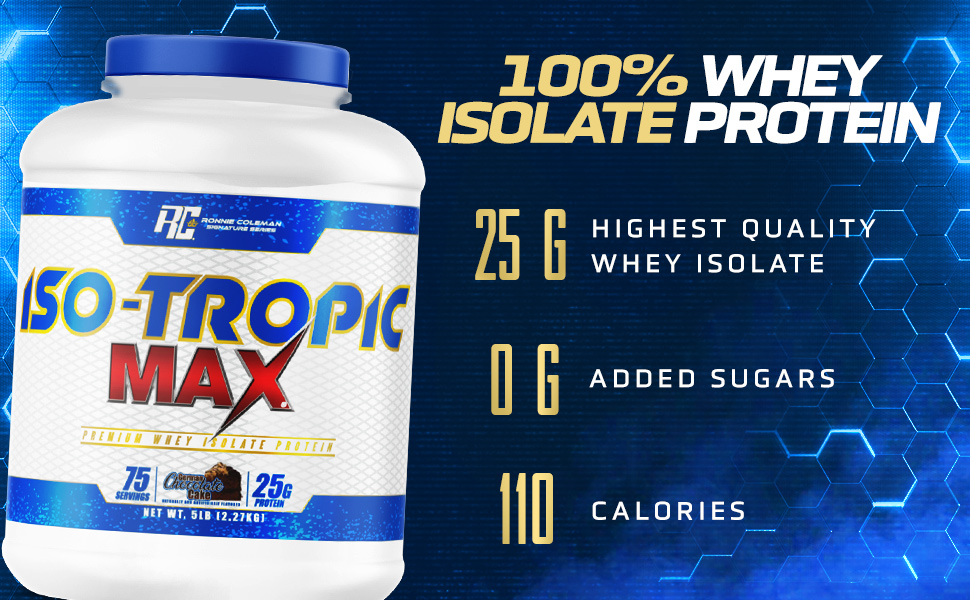 Đánh giá chi tiết: Ronnie Coleman Whey Iso Tropic Max Whey Của Nhà Vô Địch