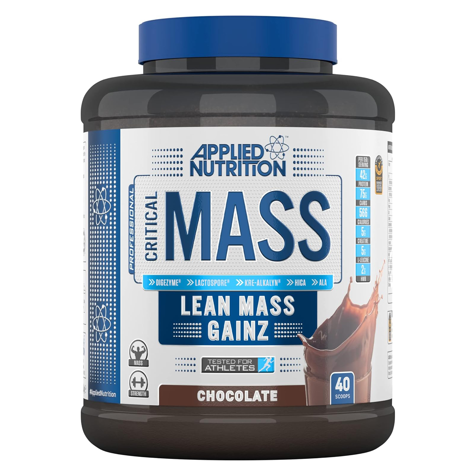 Applied Professional Critical Mass, Lean Mass Gainer 2.4Kg