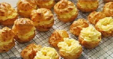 HỌC CÁCH LÀM BÁNH SU KEM BẰNG LÒ NƯỚNG CỰC NGON