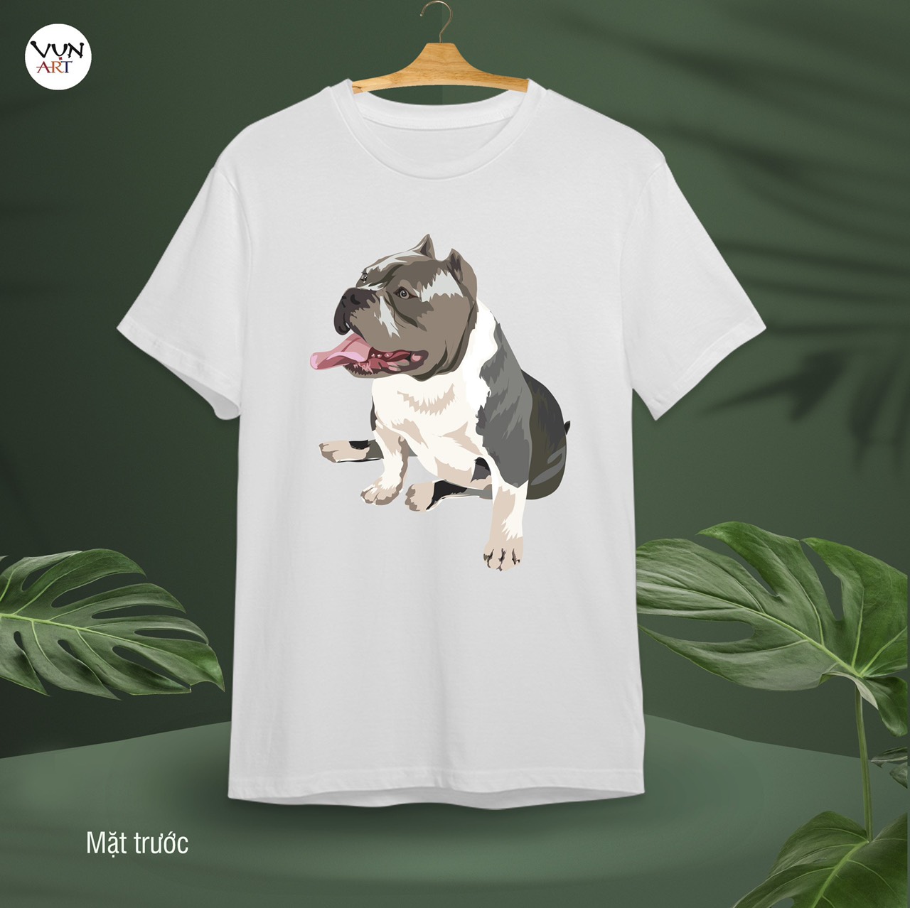 Áo phông hình chú chó