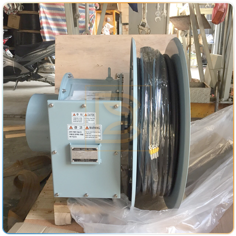 Rulo cuốn cáp điện Koreel - Dòng ECA - Cấp nguồn cho cổng trục