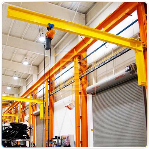 Cầu trục xoay áp cột 3 Tấn - Chế tạo tại Đông Anh, Hà Nội