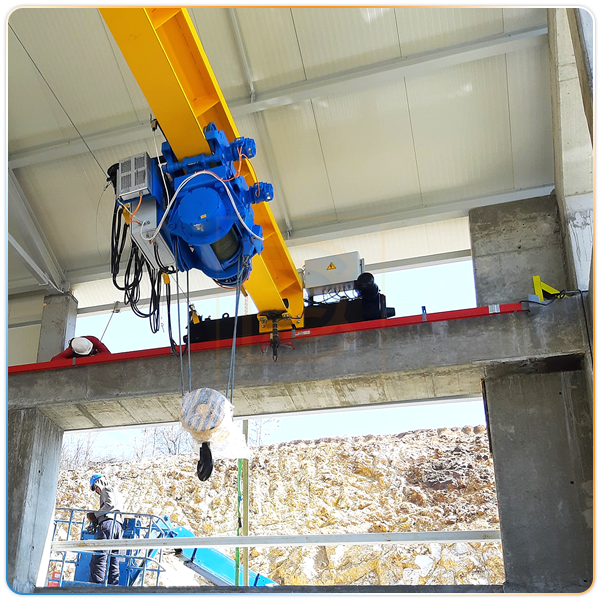 Cầu trục dầm đơn 1 Tấn tại Đông Anh, Hà Nội