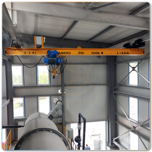 Cầu trục treo 5 Tấn tại Đông Anh, Hà Nội