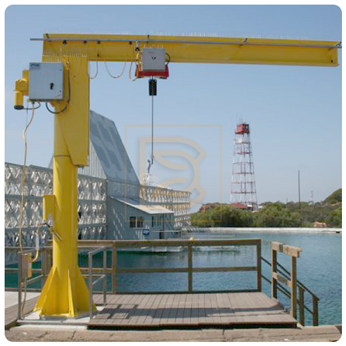 Cầu trục quay chân đế 3 tấn - Chế tạo & lắp đặt tại Đông Anh, Hà Nội