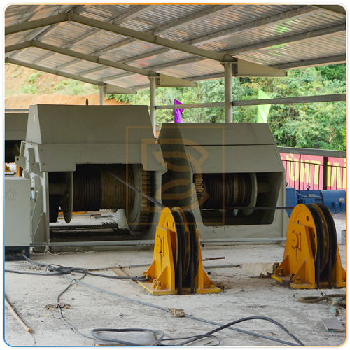 Tời nâng cửa van 2 x 32 Tấn