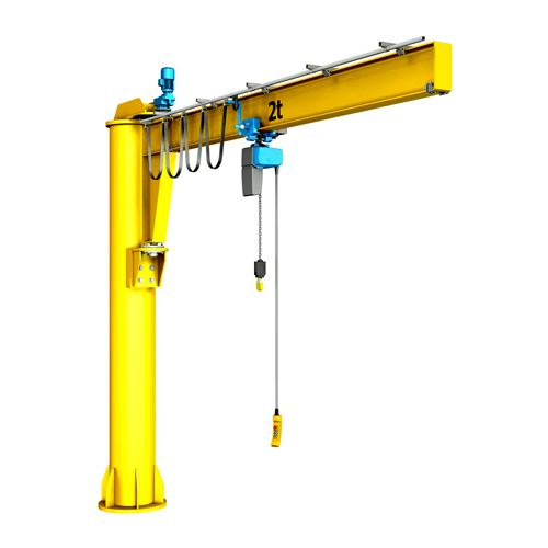 Cần trục xoay chân đế