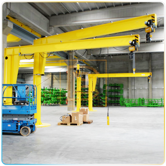 Cầu trục xoay chân đế 2 Tấn