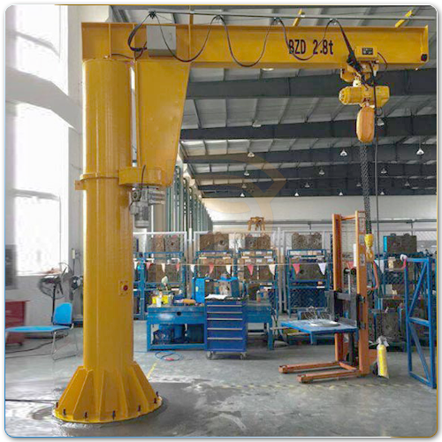 Cần trục quay chân đế 1 Tấn