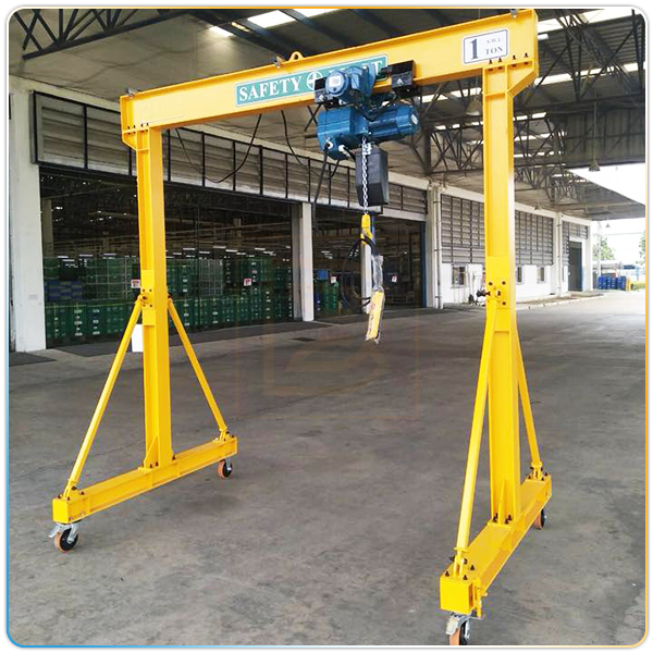 Cổng trục đẩy tay 1 Tấn