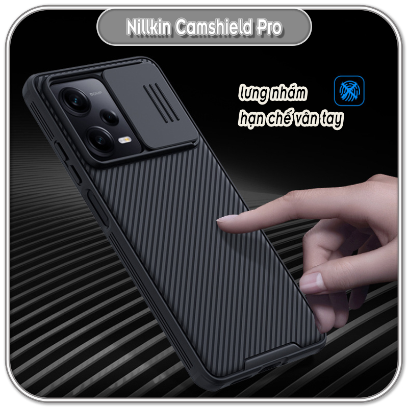Ốp Redmi Note 12 12 Pro 4G 5G 12 Turbo, Nillkin CamShield Pro