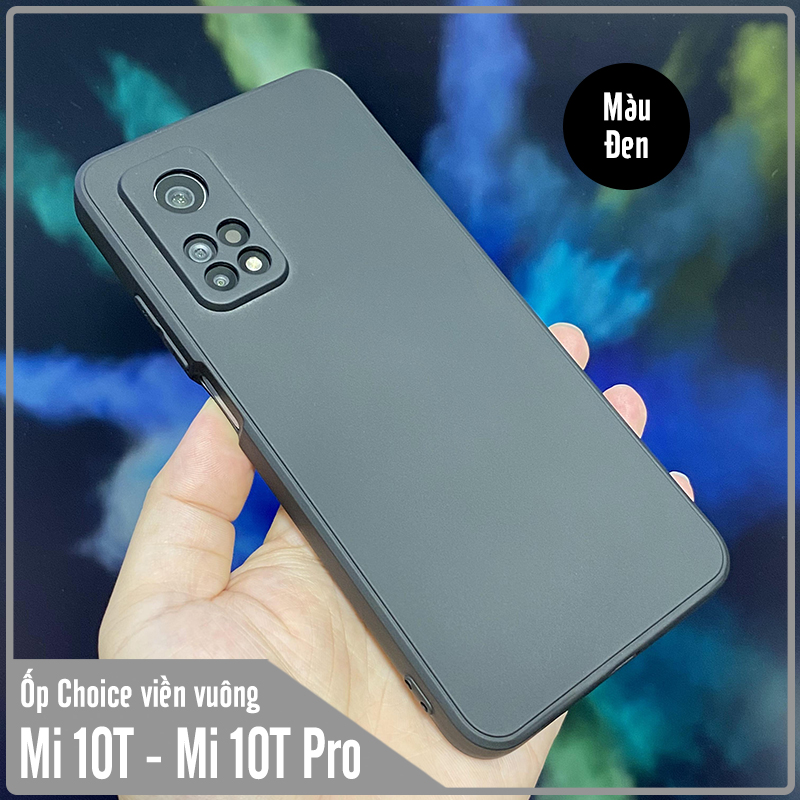 Ốp lưng cho Xiaomi Mi 10T - Mi 10T Pro - Redmi K30S Choice viền vuông dẻo lót nhung che camera