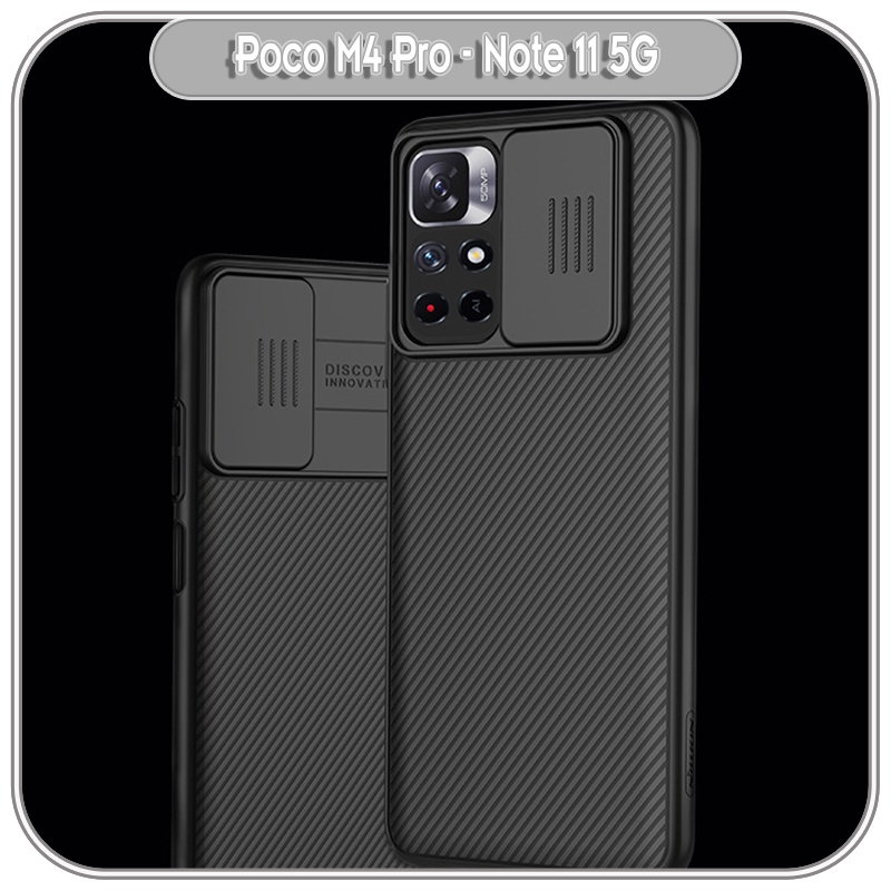 Ốp lưng cho Xiaomi Poco M4 Pro - Redmi Note 11 5G Nillkin CamShield che camera