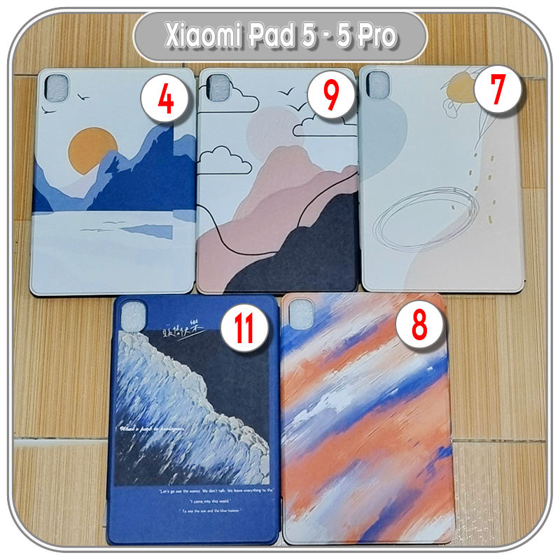 Bao da hít hình cho Xiaomi Mi Pad 5 - 5 Pro không viền, tự động khóa màn hình