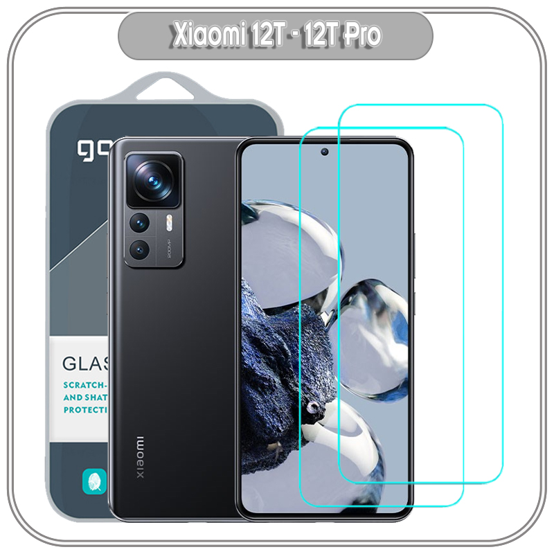Bộ 2 kính cường lực Gor trong suốt cho Xiaomi 12T - 12T Pro - K50 Ultra