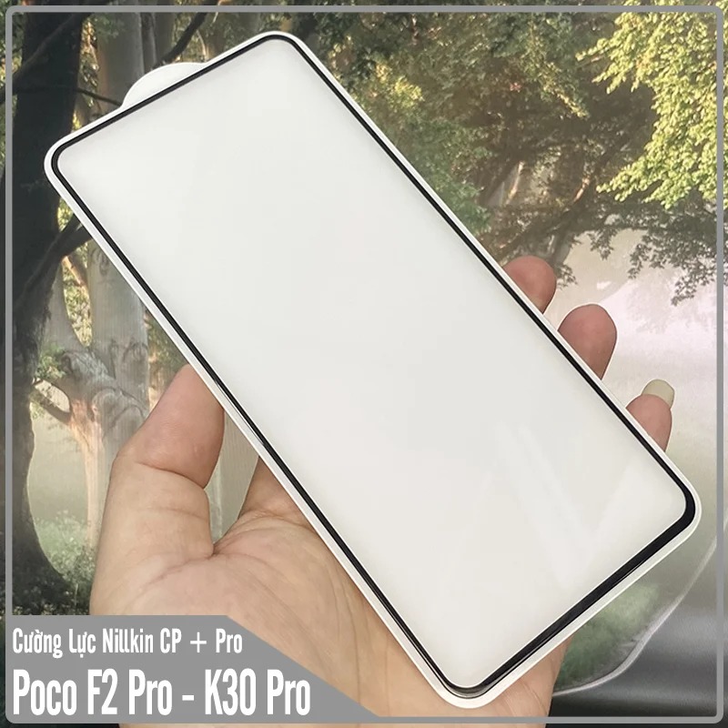 Kính cường lực Nillkin CP+ PRO cho Xiaomi Poco X3 NFC - X3 PRO - FULL viền đen